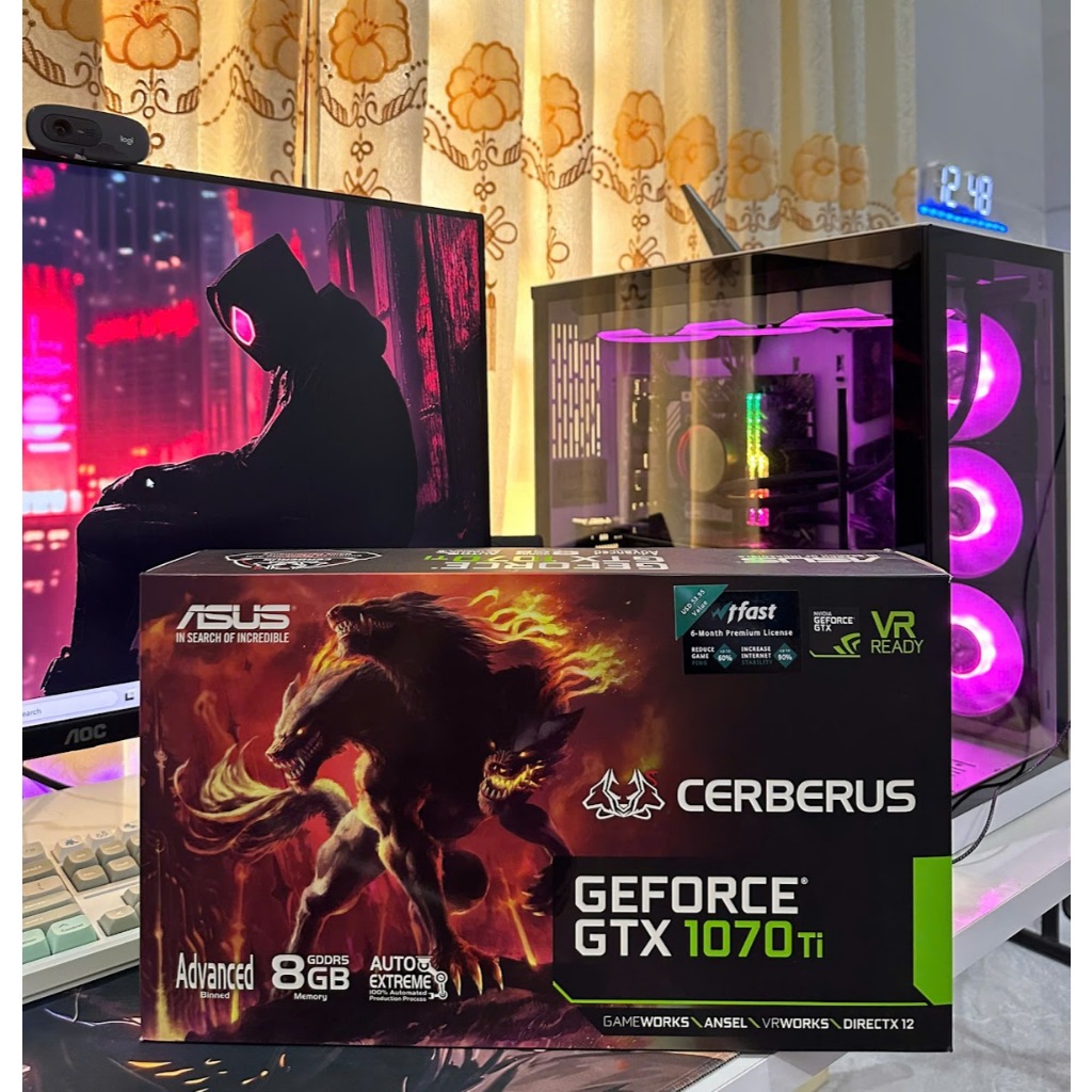 VGA Card màn hình GTX 1080ti 1080 1070Ti 8G 1070 1660s 1660 Super 1660Ti 6G TUF MSI Zotac Gaming