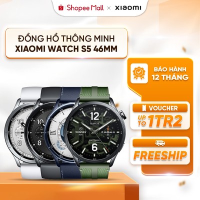 Đồng hồ thông minh Xiaomi Watch S5 46mm - Màn hình AMOLED 1.48” - Pin 815mAh