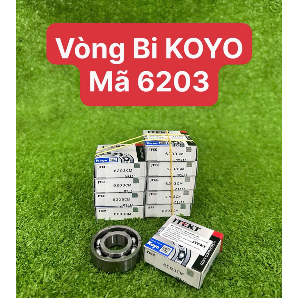 Vòng Bi KOYO Mã 6203 Chính Hãng Nhật