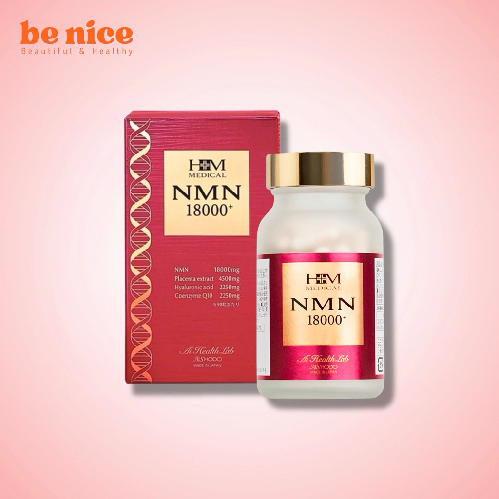 Viên uống NMN 18000+ Aishodo Nhật Bản Hỗ trợ sức khoẻ, làm đẹp - Be Nice
