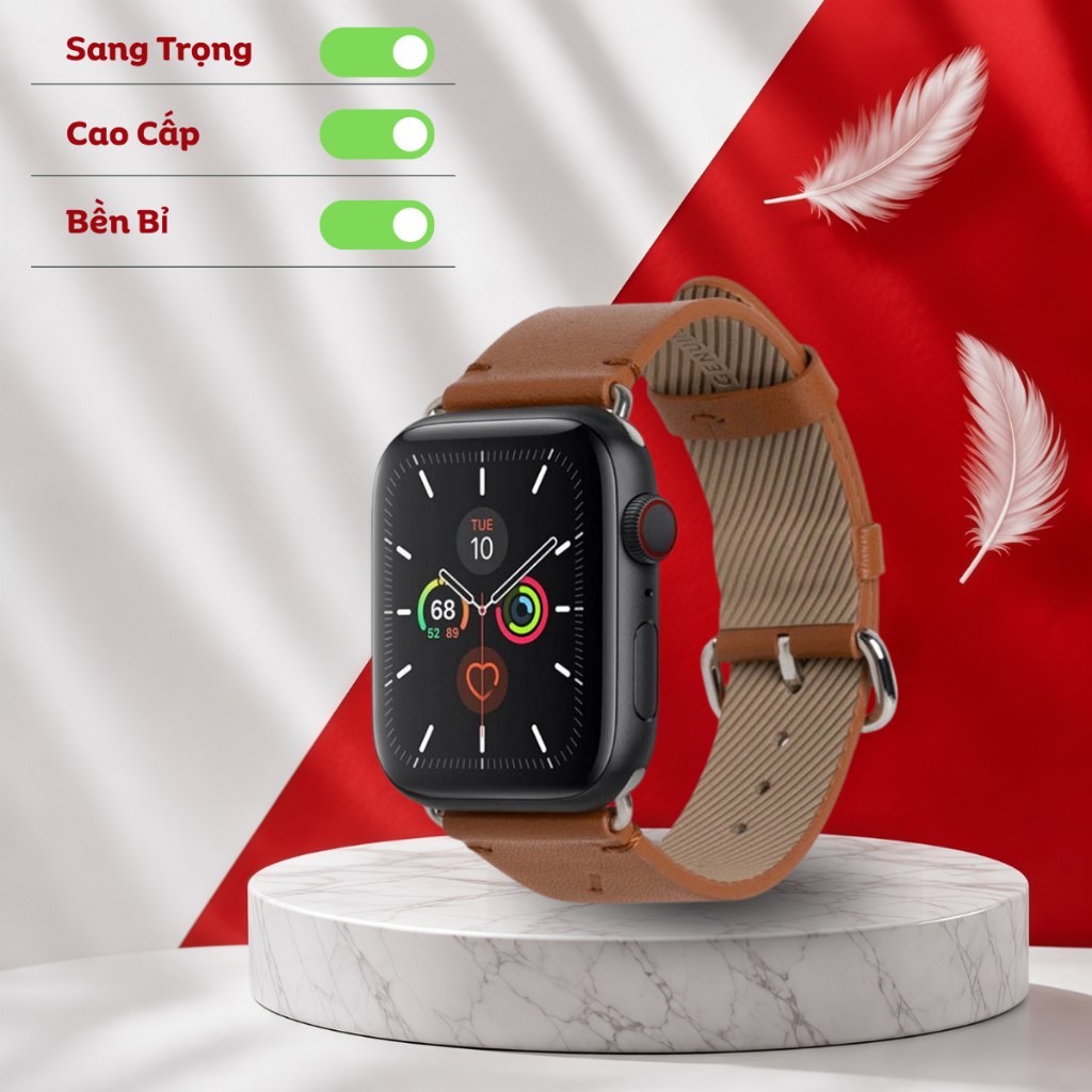 Dây Đeo Apple Watch NATIVE UNION Classic Strap (42/44/45mm) - Cao Cấp, Sang Trọng, Bền Bỉ
