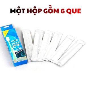 Que lau sensor máy ảnh gồm 6 thanh lau sensor ống kính body