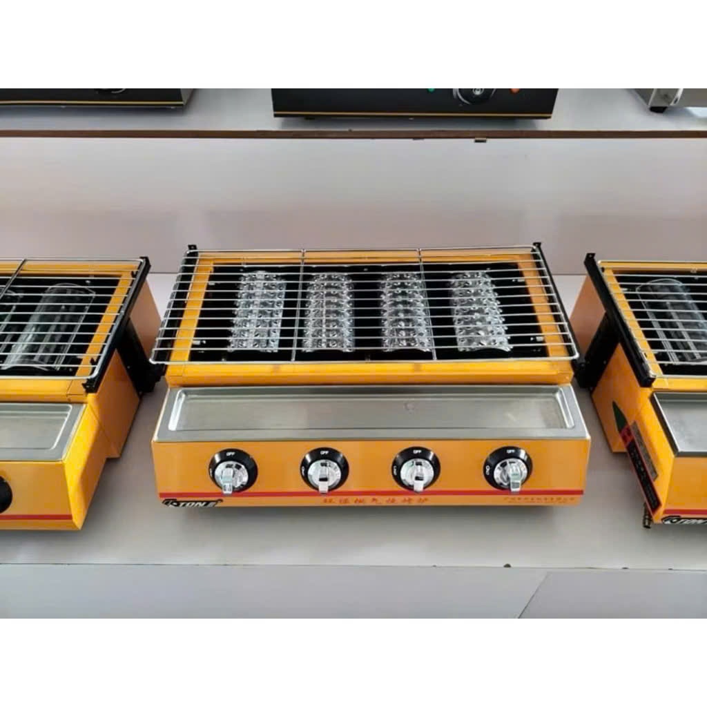 Bếp Nướng Eton Bằng Gas, Nướng BBQ, Bếp Nướng 4 Đốt K222- Eton CHính Hãng