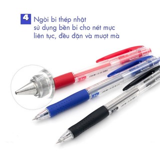 Bút bi bấm UNI LAKNOCK (SN100) 0.5/0.7/1.0/1.4mm