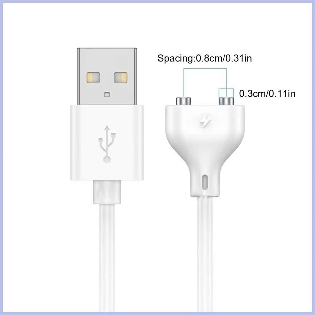 Cáp sạc thay thế của Tăm nước Brushie mini, flossie thập sắc 8mm CHÍNH HÃNG phiên bản cải tiến mới