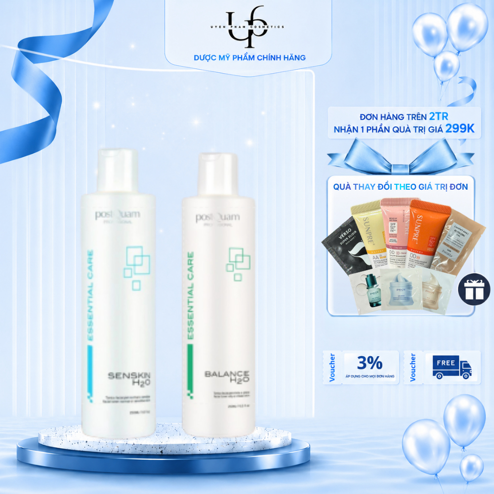 [Công Ty] POSTQUAM Essential Care Senskin/Balance H2O - Toner Cấp Ẩm