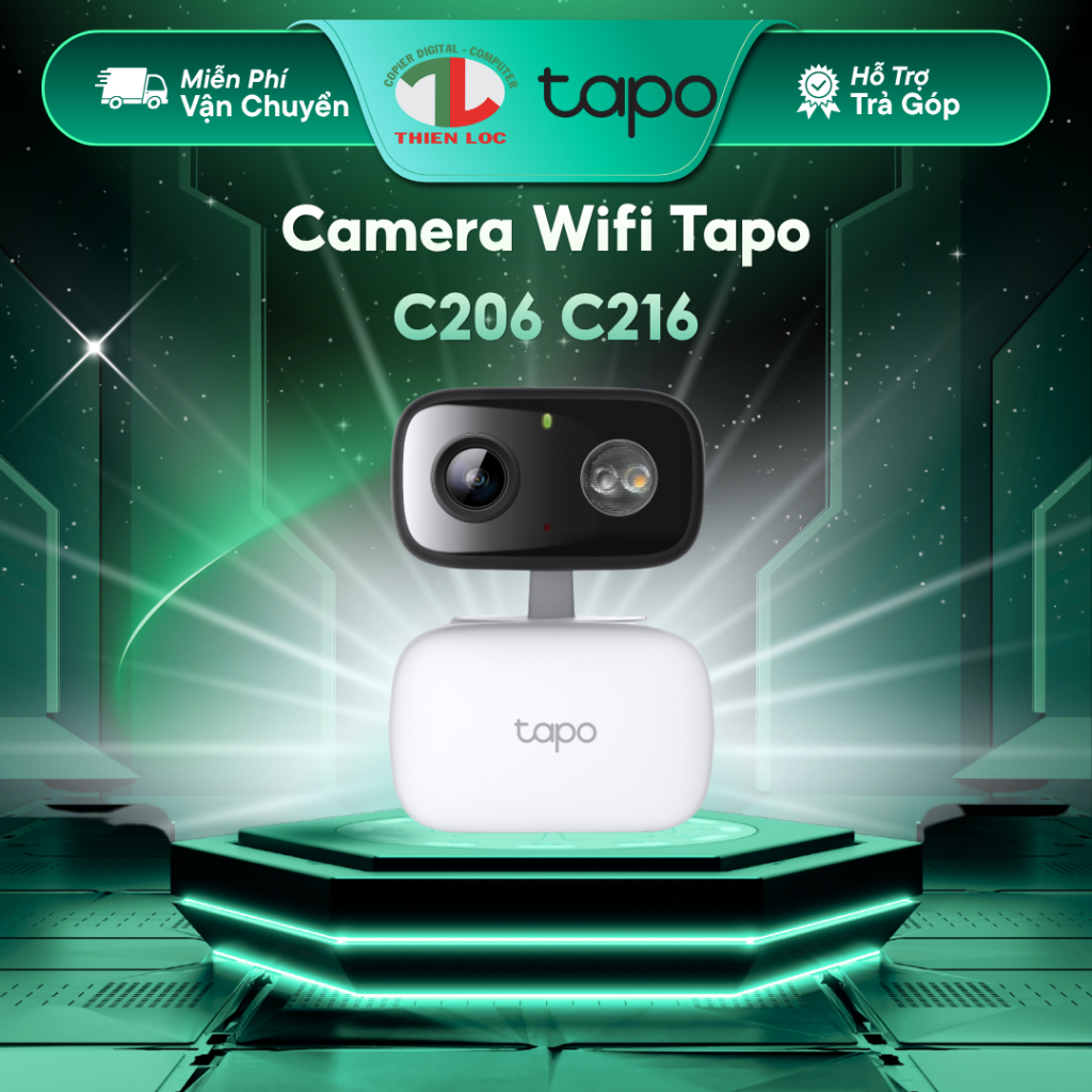 [ Full VAT ] Camera Wifi Tapo C206 C216 trong nhà và ngoài trời chính hãng TP-link
