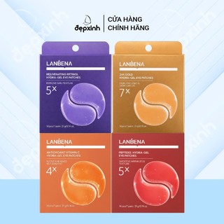 Mặt nạ chăm sóc vùng da mắt Lanbena Hydra Gel Eye Patches (14 Miếng/7 Đôi)