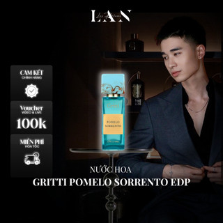 [LAN] Nước hoa Unisex Gritti Pomelo Sorrento EDP 100ml Fullbox