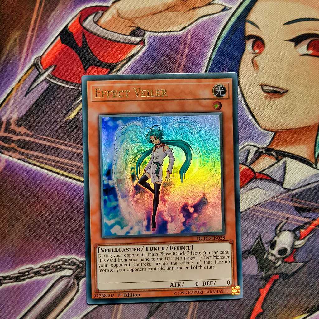 Thẻ bài Yugioh chính hãng | Effect Veiler | DUDE Ultra Rare