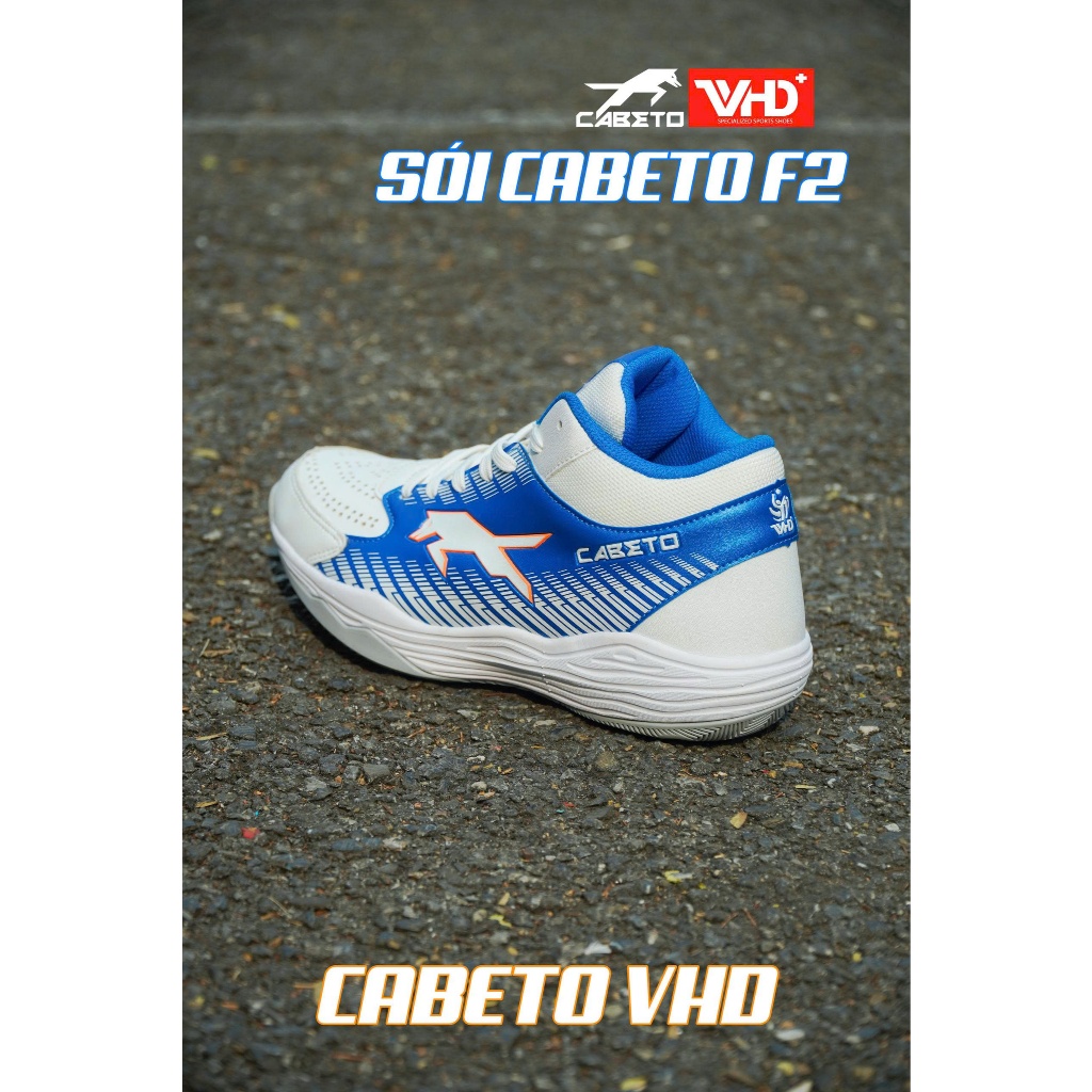 VHD Cabeto - Giày Bóng Chuyền - Sói Đầu Đàn F2 - Cày Sân Bê Tông, Thích Hợp Cả Nam và Nữ