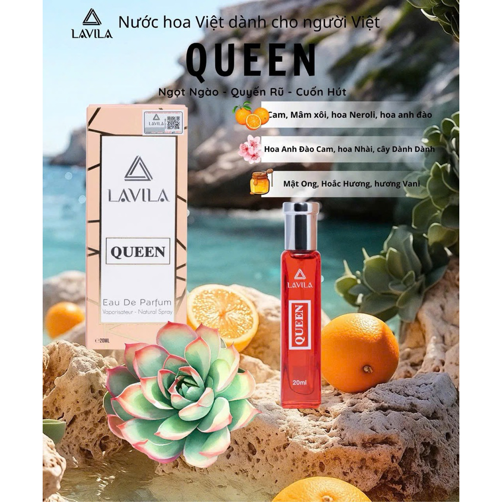 Nước Hoa LAVILA Queen – Eau De Parfum 20ml