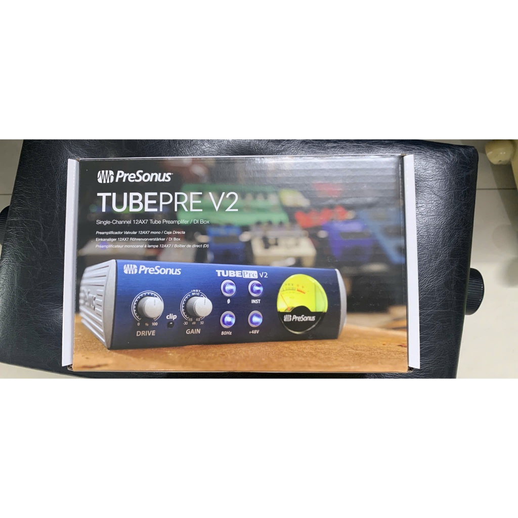 Preamp Đèn Thu Âm PreSonus TubePre V2 Cho Micro