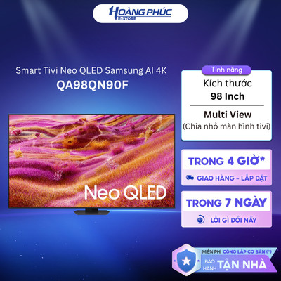 QA98QN90F | Smart Tivi Neo QLED Samsung AI 4K 98 inch QA98QN90F {Ship HCM 0Đ}