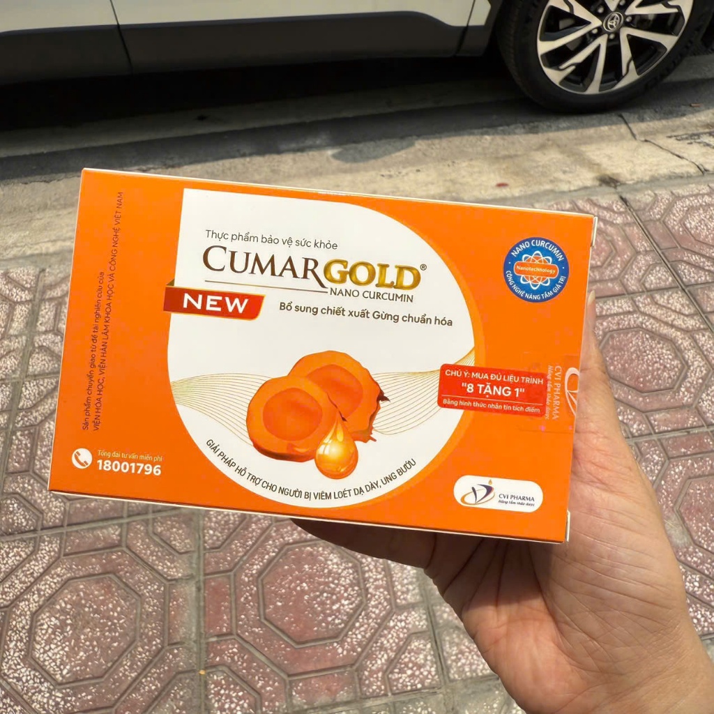 Thực phẩm bảo về sức khỏe Cumargold New * 1 hộp 30 viên