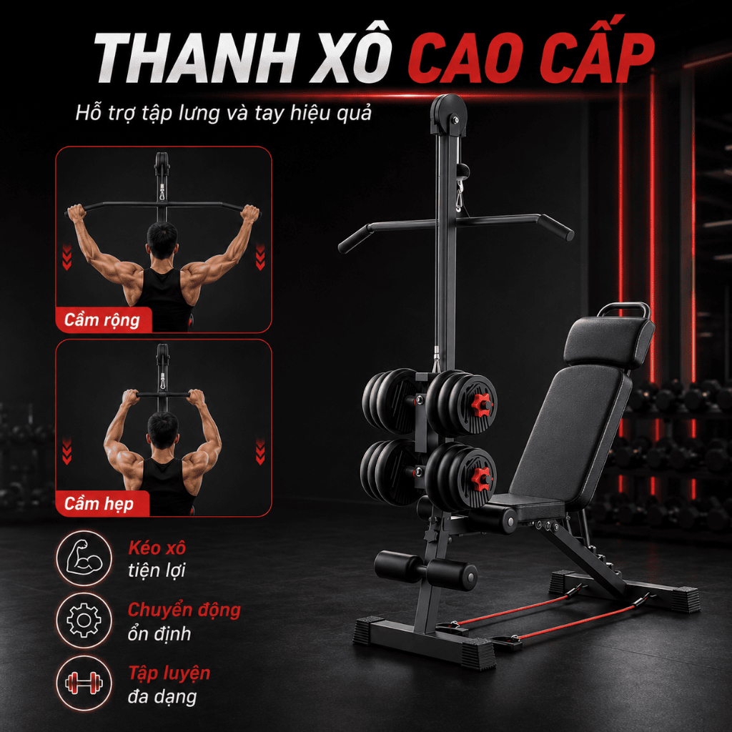 Ghế tập tạ, ghế tập đẩy tạ, dụng cụ hỗ trợ gập bụng, thiết bị thể dục, sử dụng tại nhà, ghế đa năng | BigBuy360 - bigbuy360.vn