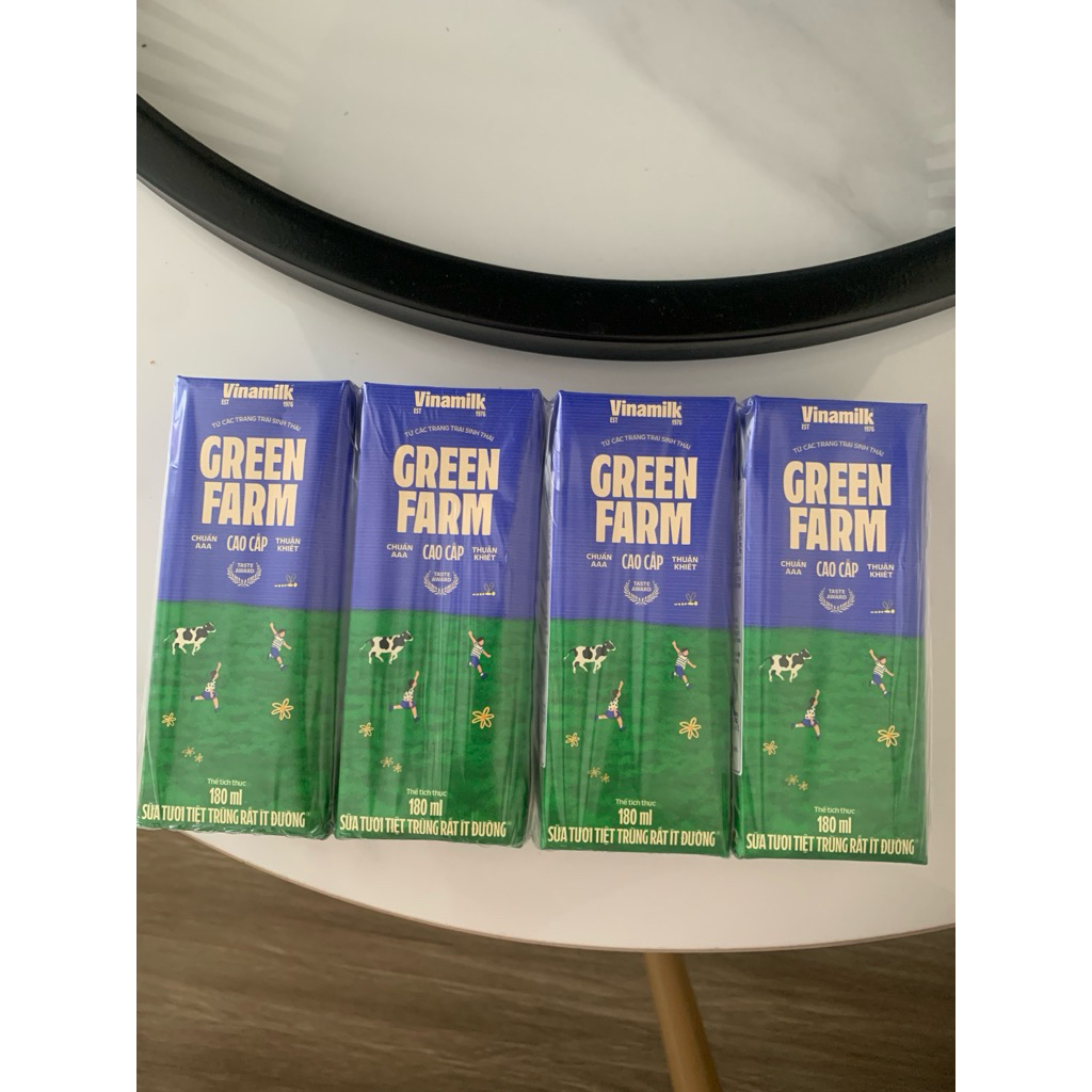 sữa green farm rất ít đường