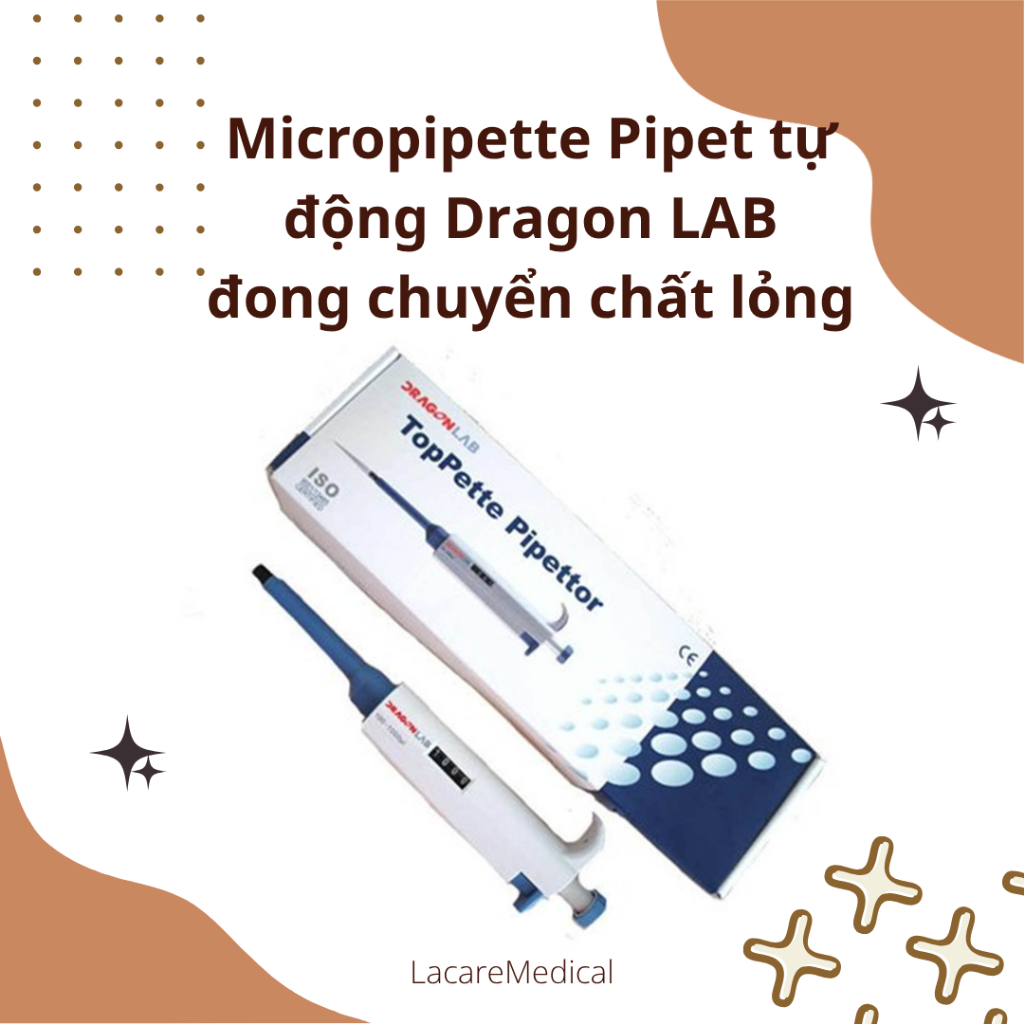 Micropipette Pipet tự động Dragon LAB đong chuyển chất lỏng