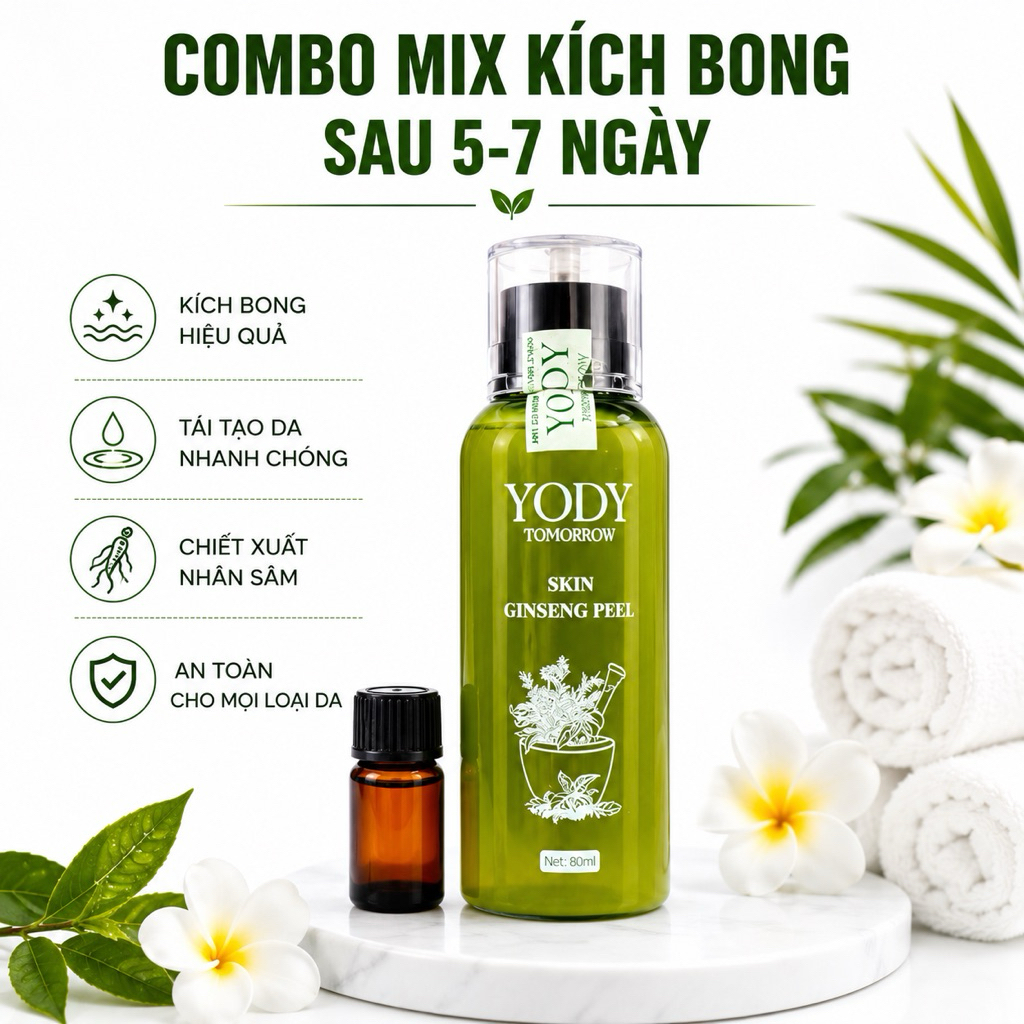 COMBO MIX SẴN KÍCH BONG SAU 5-7 NGÀY  BONG DA TẠI NHÀ