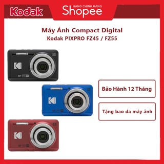 Máy Ảnh Compact Digital Kodak PIXPRO FZ45 / FZ55 l Kodak FZ 55 l KODAK - Hàng Mới - BH 12 Tháng - Tặng Bao Da Đựng Máy