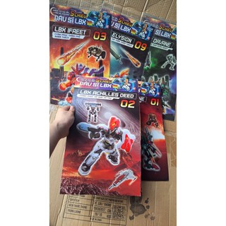 Cmbo hình dán 5 chiều đấu sĩ LBX