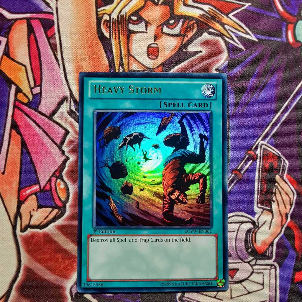 Thẻ bài Yugioh chính hãng | Heavy Storm | LCYW Ultra rare.