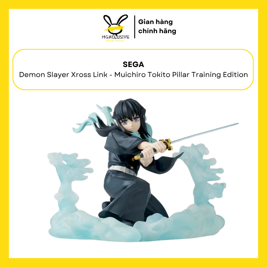 Mô Hình Chính Hãng SEGA Xross Link - Demon Slayer Muichiro Tokito Pillar Training Edition