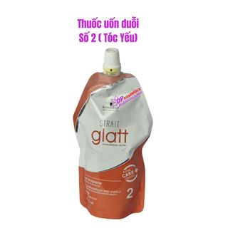 THUỐC DUỖI TÓC SIÊU THẲNG SCHWARZKOPF STRAIT GLATT 400ML Mấu mới