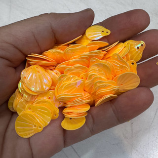 100G Hạt Nhựa Kim Sa (Vỏ Sò nhỏ 15mm (1,5cm) Trang Trí DIY Thủ Công