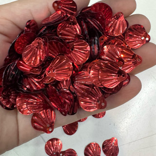 100G Hạt Nhựa Kim Sa (Vỏ Sò nhỏ 15mm (1,5cm) Trang Trí DIY Thủ Công