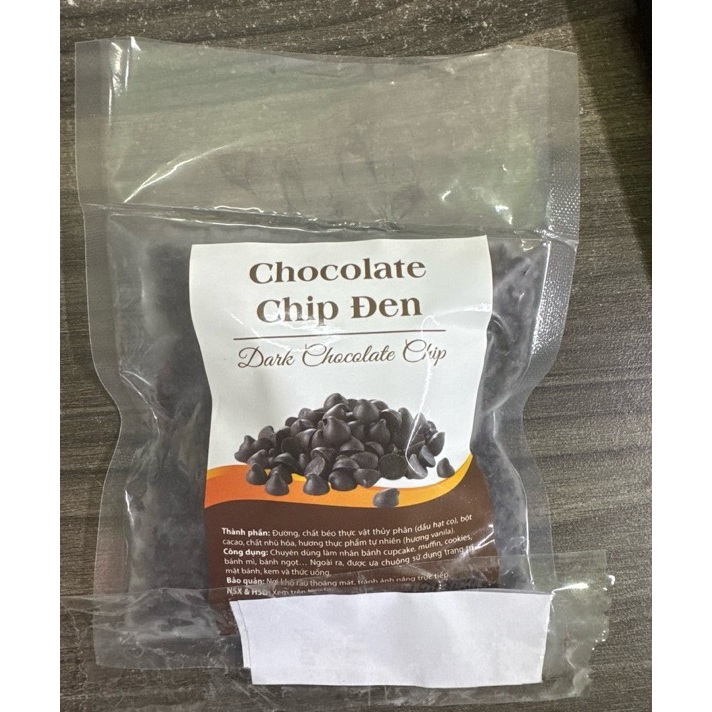 Socola chip đen Grand gói chiết lẻ 100-200 gram