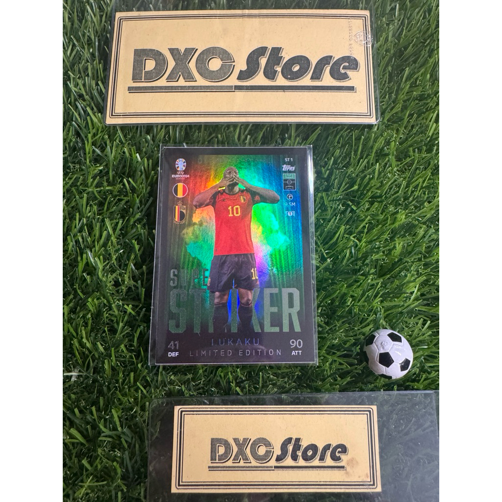 [ CHÍNH HÃNG ] - LIMITED EDITION - ULTIMATE STAGE - TOPPS MATCH ATTAX EURO 2024 - LUKAKU (BELGIUM)