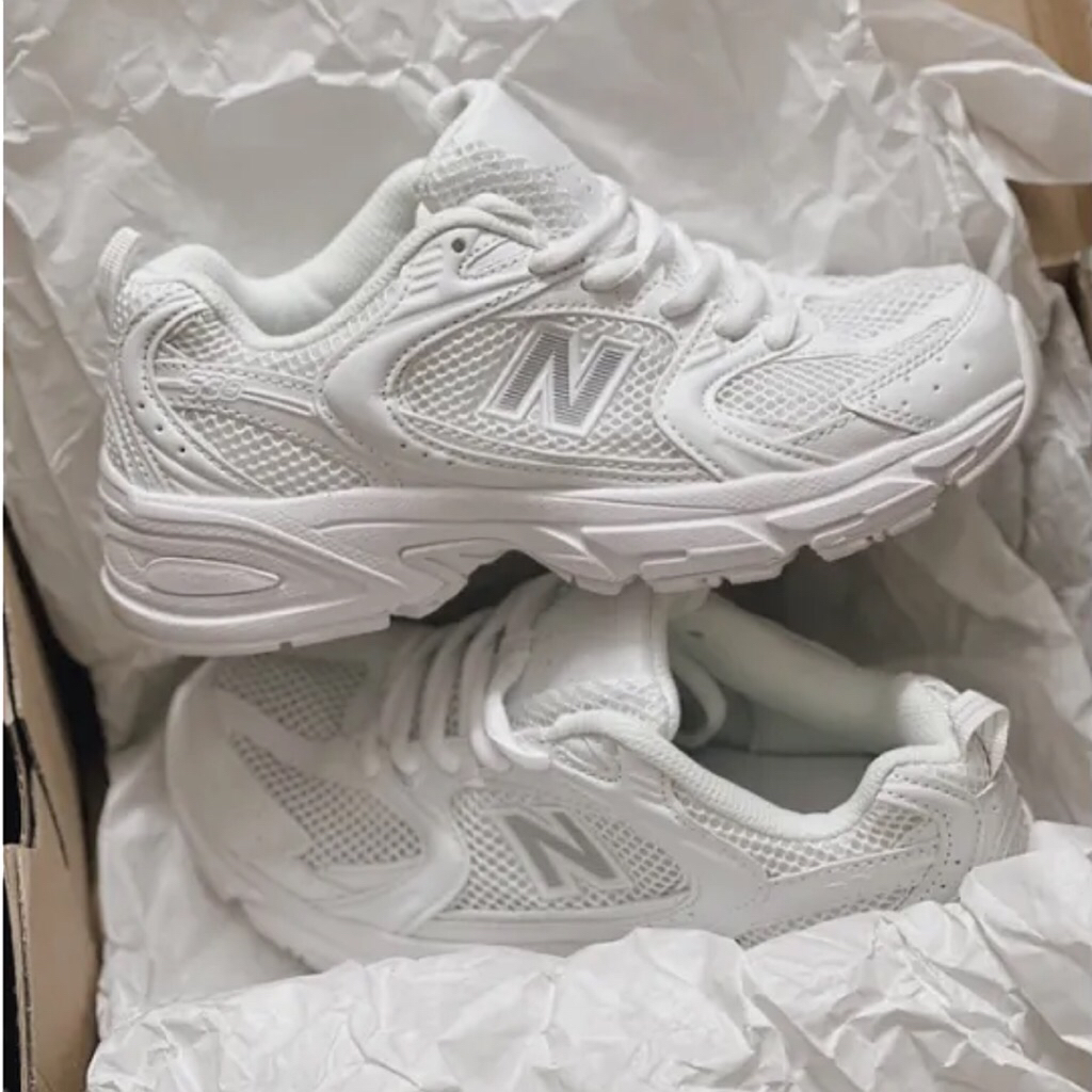 Giày Sneaker NB 530 Retro White Silver