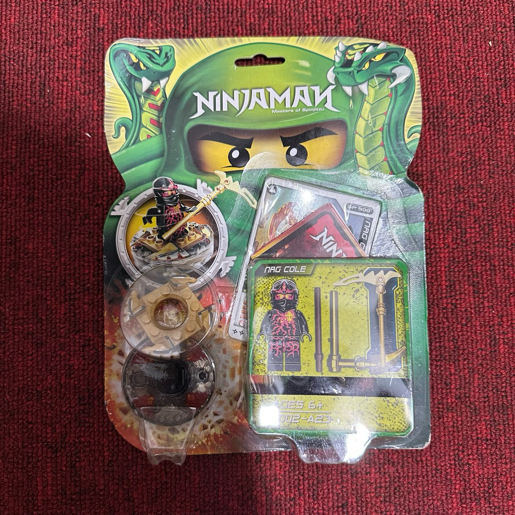 Vỉ đồ chơi con quay Ninjago Cole Nrg
