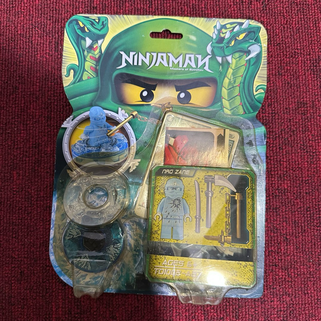 Vỉ đồ chơi con quay Ninjago Zane Nrg