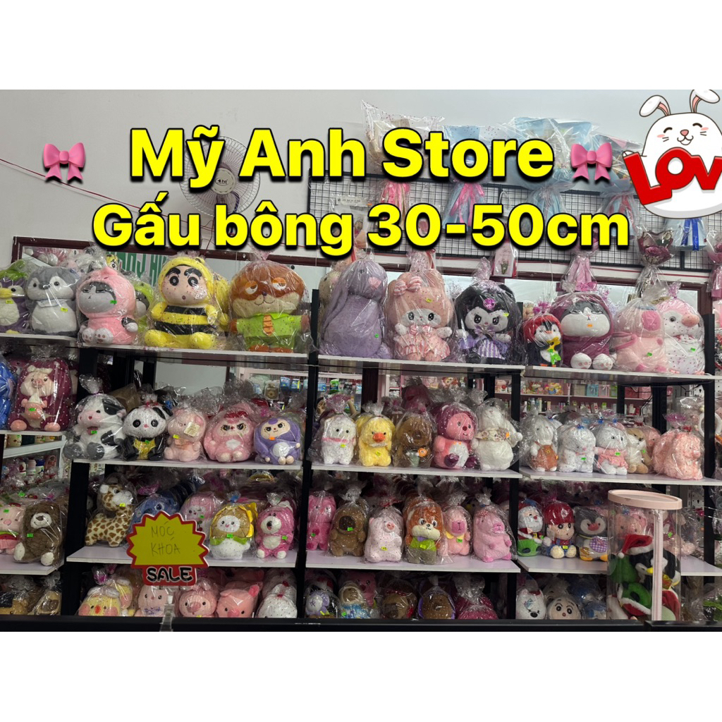 Gấu bông 30-50cm , gấu bông cao cấp , gấu bông quà tặng
