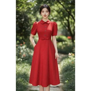 Đầm đi tiệc đủ size dáng xòe có túi