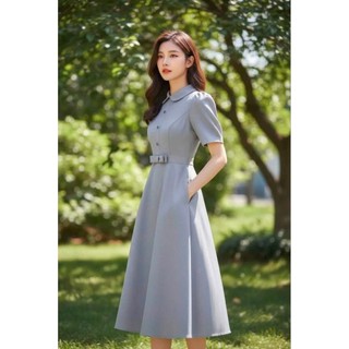 Đầm đi tiệc đủ size dáng xòe có túi