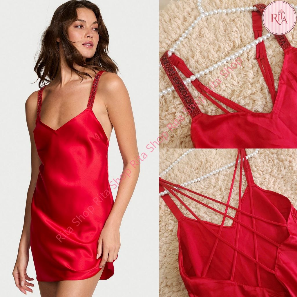 Size XS (< 55kg) Đồ ngủ 2 dây, đầm, váy Victoria secret
