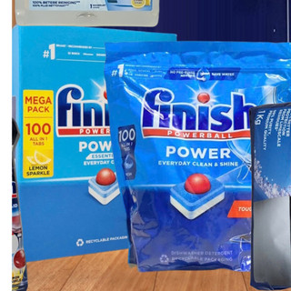 Viên rửa bát Finish All in one essential 100 V, viên finish cho máy rửa chén bát tất cả trong 1 viên