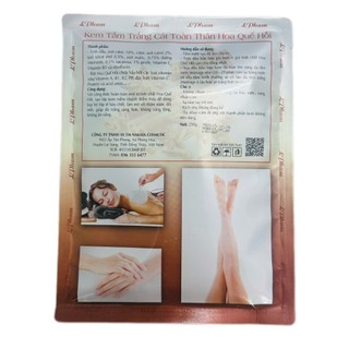 Kem và Bột Tắm dưỡng trắng dùng tại nhà (Tắm trắng Body)