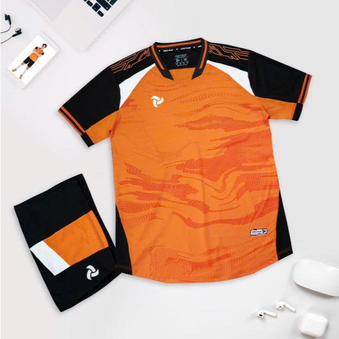 Quần Áo Bóng Đá Ko logo CAM - Vải Mè J-CSM JP-STRIKER II – In Tên Số Theo Yêu Cầu BIBO SPORT