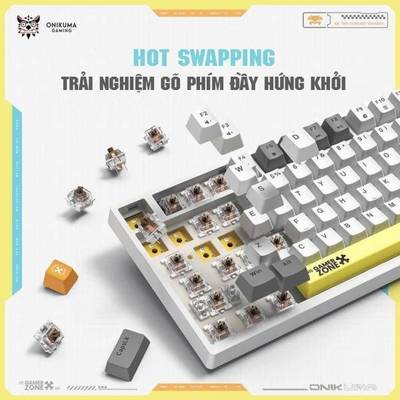 Bàn phím cơ ONIKUMA G58 Gaming có dây