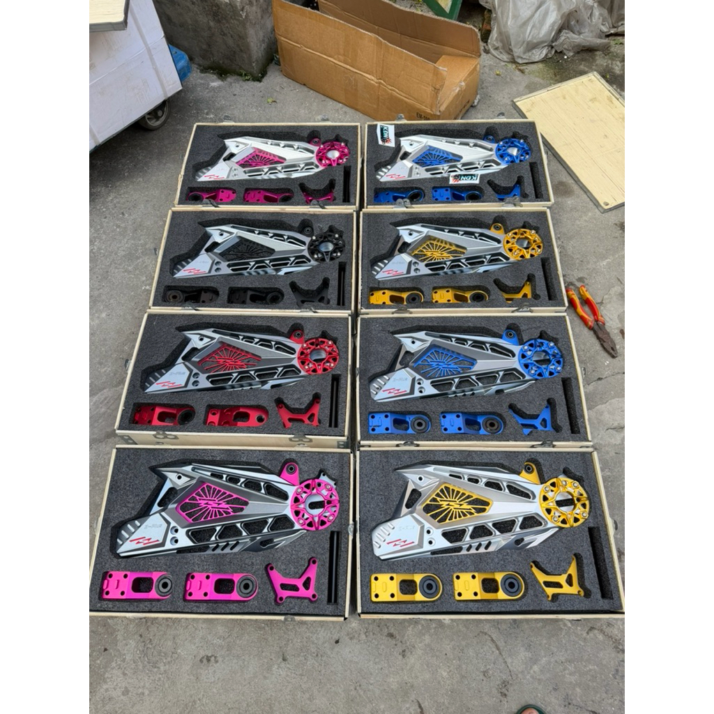 Gắp CNC v2 real chính hãng bản 2025 hộp gỗ có sẵn pát chắn bùn