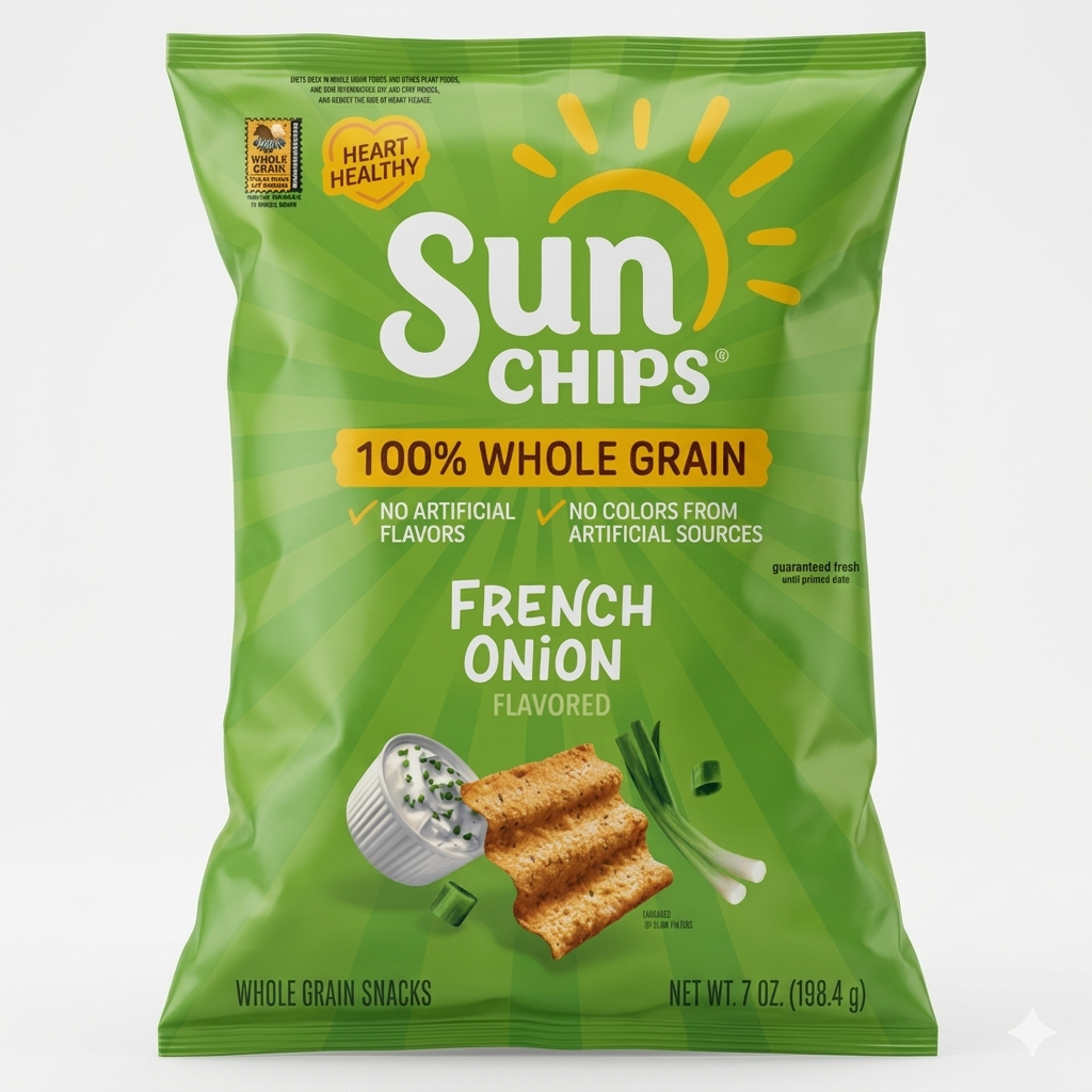 GIỚI HẠN - SIÊU HOT - Bánh Snack SunChips French Onion 184.2g / Smartfood, Munchies, Takis
