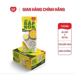 Thùng sữa bắp non 24 hộp 180ml