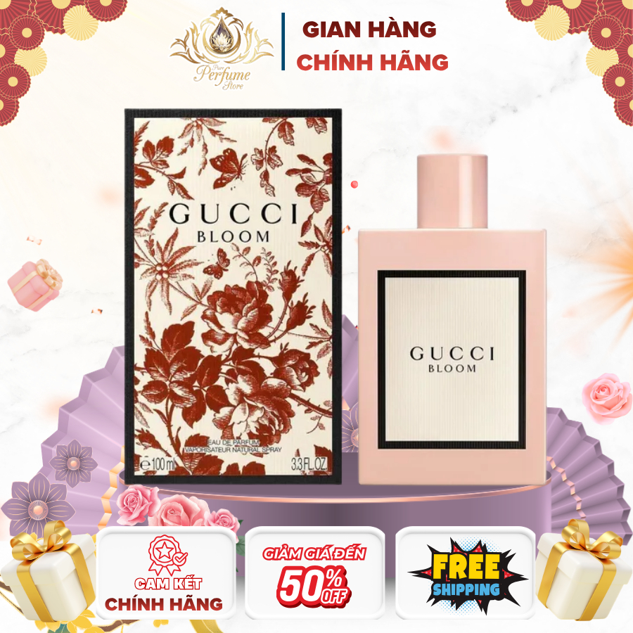 [Chính Hãng] Nước Hoa Nữ Gucci Bloom For Women EDP 100ml - Hương Tự Nhiên Ngọt Ngào Quyến Rũ