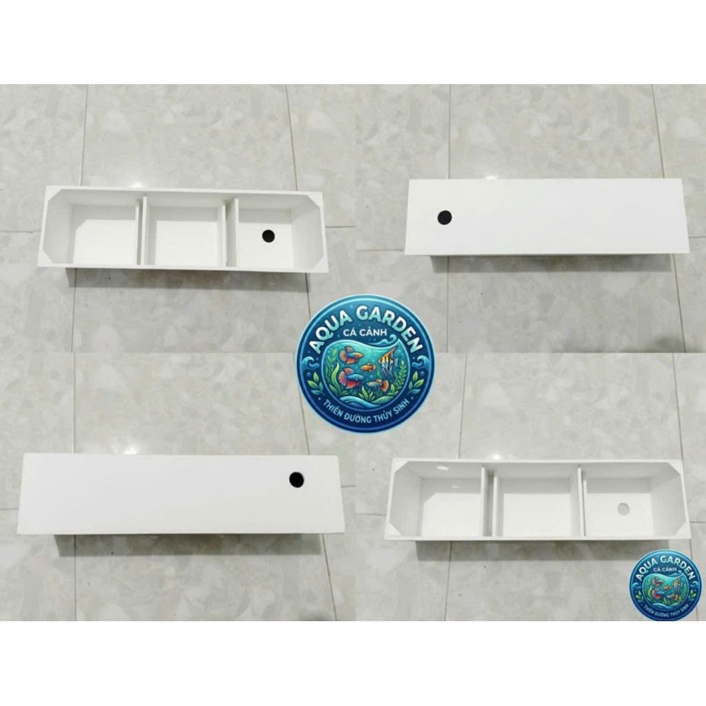 Lọc tràn trên formex bể cá cảnh 25-60cm 5li