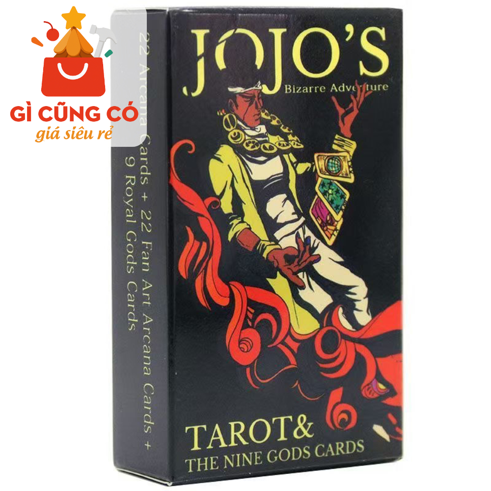 🃏 Bộ Bài Tarot Anime JoJo – Thẻ Tarot Phong Cách Bí Ẩn, Sưu Tầm Cực Chất ✨