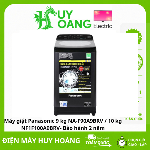 Máy giặt Panasonic 9 kg NA-F90A9BRV / 10 kg NF1F100A9BRV- Bảo hành 2 năm